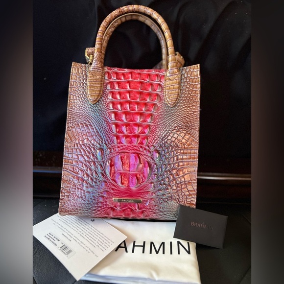 🩷🩷NWT-BRAHMIN “MORIA” LAKERIDGE OMBRÉ MELBOURNE 🩷🩷 - Picture 9 of 13